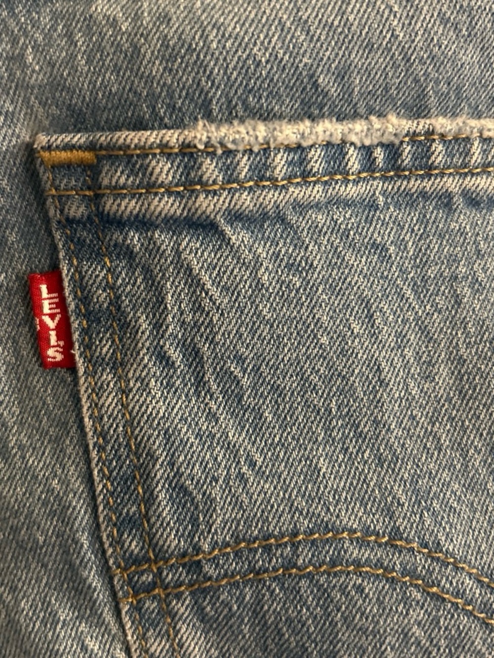 Levi's Light Blue Straight Leg Jeans